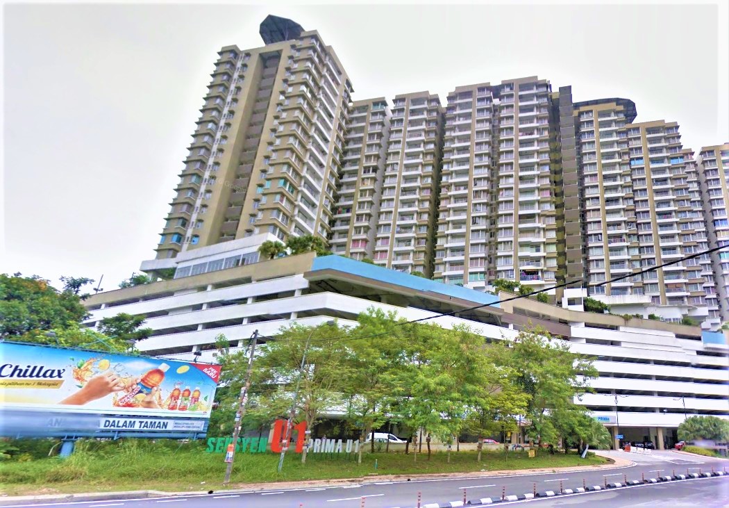 Prima U1 Condominium 5r2b1c p/f near MSU Aeon Mall Shah Alam (Cheapest