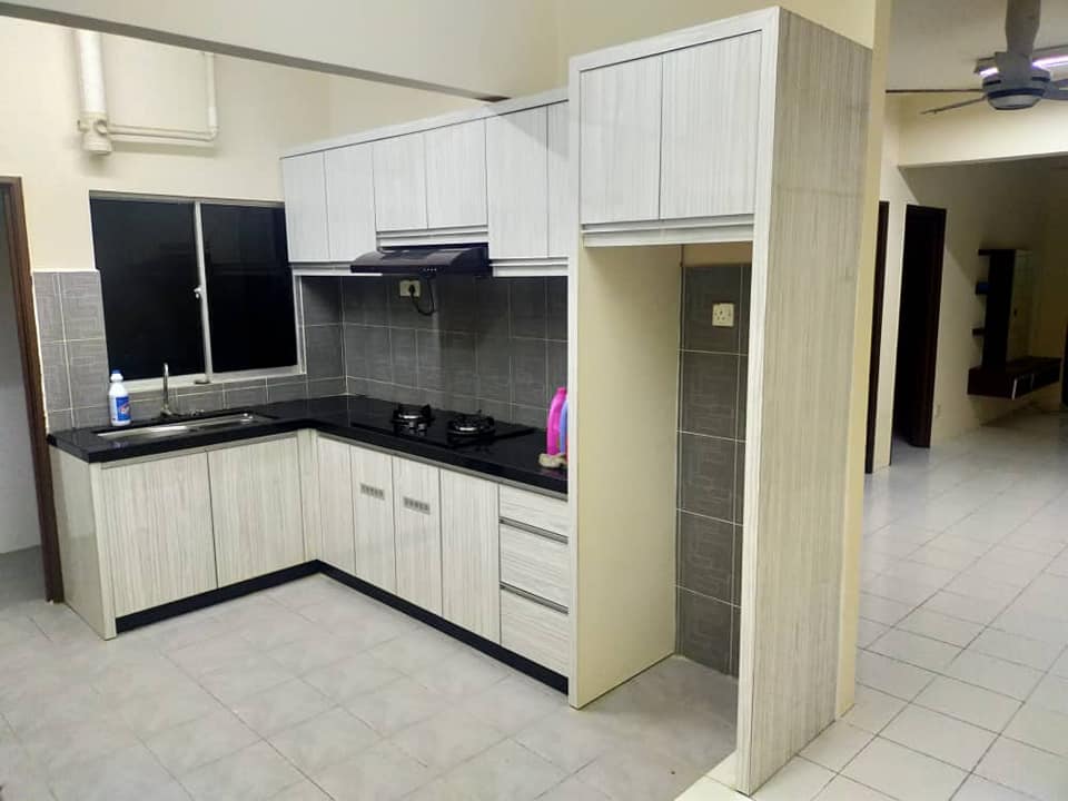 Newly Painted Ixora Apartment @ Jalan Wangsa Permai Kepong KL for Sale